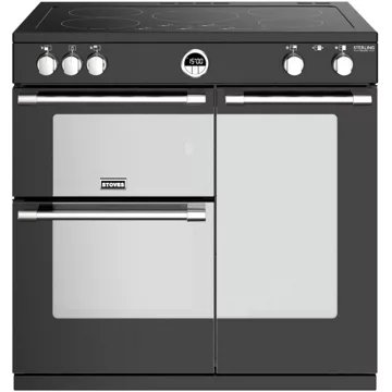 Piano de cuisson induction STOVES STERLING DELUXE 90 EI NOIR