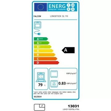 Piano de cuisson mixte FALCON LONGSTOCK DELUXE 110 GAZ ARDOISE – Image 7