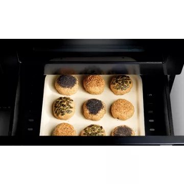 Piano de cuisson gaz FALCON DELUX90 MIXT NOIR/LAITON – Image 11