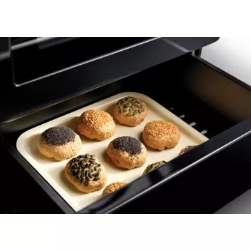 Piano de cuisson gaz FALCON DELUX90 MIXT NOIR/LAITON – Image 12
