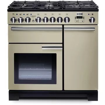 Piano de cuisson gaz FALCON PROFESSIONAL DELUXE 90 CREME CHROME