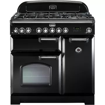 Piano de cuisson gaz FALCON CLASSIC DELUXE 90 ARDOISE LAITON