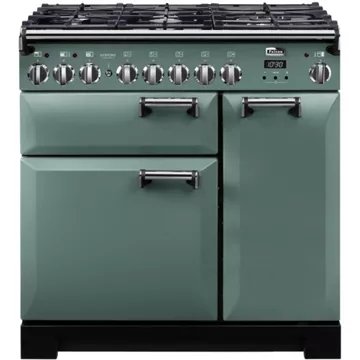 Piano de cuisson gaz FALCON DELUXE TAB GAZ 90 CM VERT MINERAL MAT CH
