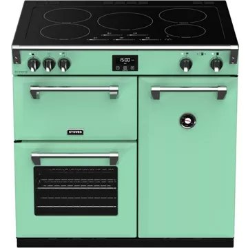 Piano de cuisson induction STOVES RICHMOND DELUXE 90 EI MOJITO MINT – Image 2