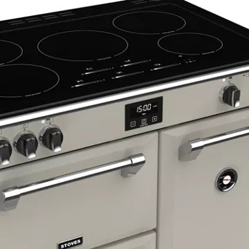 Piano de cuisson induction STOVES RICHMOND DELUXE 90 EI BRUME – Image 3