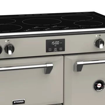 Piano de cuisson induction STOVES RICHMOND DELUXE 90 EI BRUME – Image 4