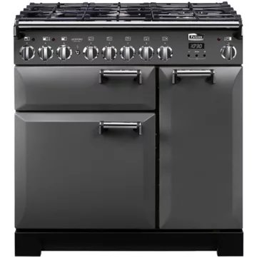 Piano de cuisson gaz FALCON DELUXE TAB GAZ 90 CM ARDOISE CHROME