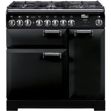 Piano de cuisson gaz FALCON LECKFORD DELUXE TAB GAZ 90 CM NOIR CHROM