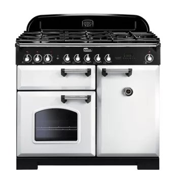 Piano de cuisson gaz FALCON CLASSIC DELUXE 100 BLANC CHROME - Image 2