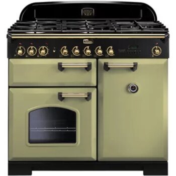 Piano de cuisson gaz							FALCON				CLASSIC DELUXE 100 VERT OLIVE LAITON