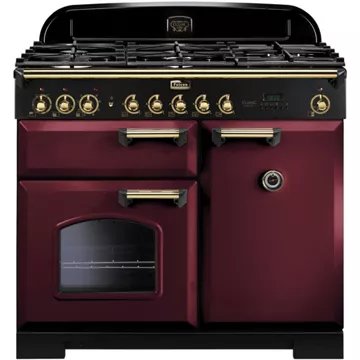 Piano de cuisson gaz FALCON CLASSIC DELUXE 100 ROUGE AIRELLE