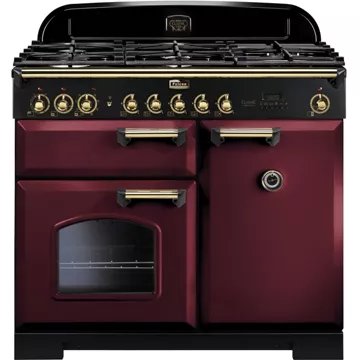 Piano de cuisson gaz FALCON CLASSIC DELUXE 100 ROUGE AIRELLE – Image 2