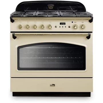 Piano de cuisson gaz FALCON CLASSIC FX TAB GAZ 90 CMCREME LAITON