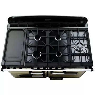 Piano de cuisson mixte FALCON CLASSIC DELUXE 110 VERT OLIVE CHROME – Image 10