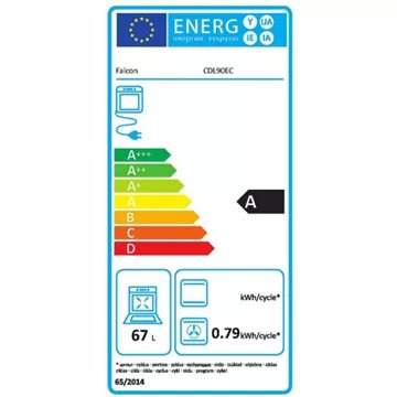 Piano de cuisson vitrocéramique FALCON CLASSIC DELUXE 90 VERT ANGLAIS LAITON - Image 4
