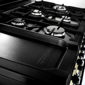 Piano de cuisson mixte FALCON DELUX110 MIXT CREM LAITON – Image 6