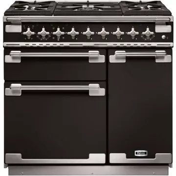 Piano de cuisson gaz FALCON ELISE90 MIXT NOIR BRILLANT – Image 2