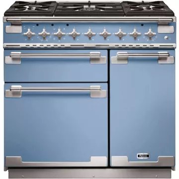Piano de cuisson gaz FALCON ELISE 90 DF BLEU DE CHINE