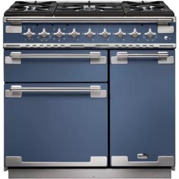 Piano de cuisson gaz							FALCON				ELISE 90 ROCHE BLEUE  NICKEL