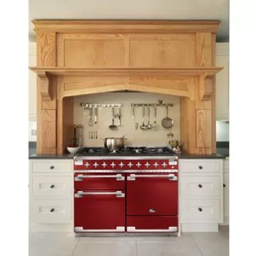 Piano de cuisson gaz FALCON ELISE110 MIXT ROUGE CERISE – Image 5