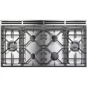 Piano de cuisson gaz FALCON ELISE 110 VERT MINERAL MAT NICKEL BROSSÉ – Image 3