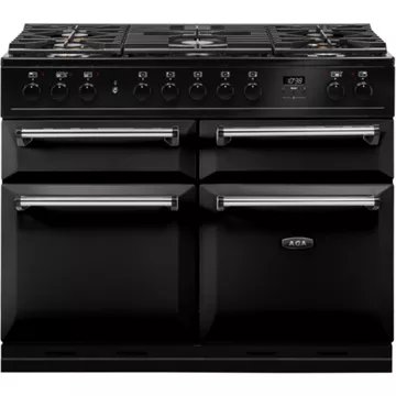 Piano de cuisson gaz AGA MASTER CHEF DELUXE 90 DF NOIR