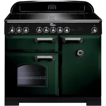 Piano de cuisson induction FALCON CLASSIC DELUXE 110 VERT ANGLAIS CHROME – Image 2
