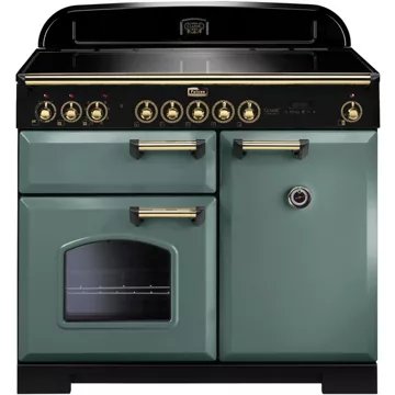Piano de cuisson induction FALCON CLASSIC DELUXE 100 VERT MINERAL MAT – Image 2
