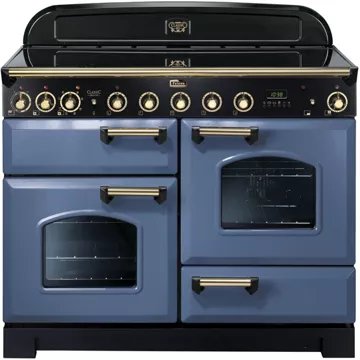 Piano de cuisson induction FALCON CLASSIC DELUXE 110 ROCHE BLEUE LAITON