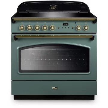Piano de cuisson induction FALCON FX TAB IND 90 CM VERT MINERAL MAT LAITON