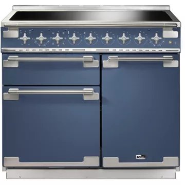 Piano de cuisson induction FALCON ELISE 100 ROCHE BLEUE NICKEL BROSSÉ
