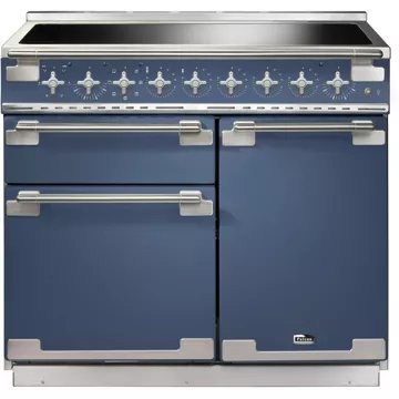 Piano de cuisson induction FALCON ELISE 100 ROCHE BLEUE NICKEL BROSSÉ - Image 2