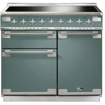Piano de cuisson induction FALCON ELISE 100 VERT MINERAL MAT NICKEL BROSSÉ