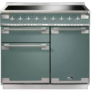 Piano de cuisson induction FALCON ELISE 100 VERT MINERAL MAT NICKEL BROSSÉ - Image 2