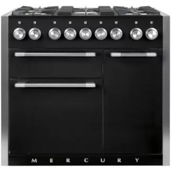Piano de cuisson gaz							FALCON				Semi Pro MERCURY 100 NOIR MAT INOX POLI