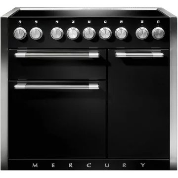 Piano de cuisson induction FALCON Semi Pro MERCURY 100 NOIR MAT INOX POLI