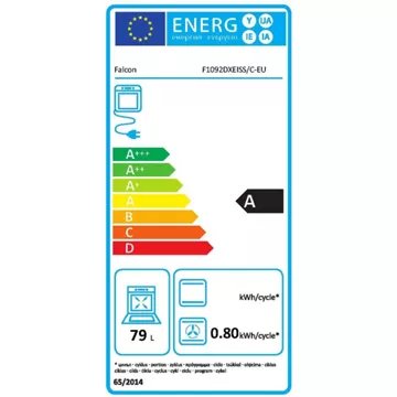 Piano de cuisson induction FALCON Semi Pro DELUXE 110 FAUVE NICKEL BROSSÉ – Image 8