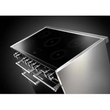 Piano de cuisson induction FALCON Semi Pro MERCURY 110 NOIR BRILLANT INOX – Image 3