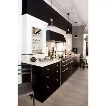 Piano de cuisson induction FALCON Semi Pro MERCURY 110 NOIR MAT INOX POLI – Image 3