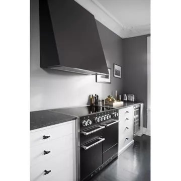 Piano de cuisson induction FALCON Semi Pro MERCURY 110 NOIR MAT INOX POLI – Image 4