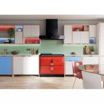 Piano de cuisson induction AGA RAYBURN RANGER TAB IND 100 CM ROUGE - Image 2