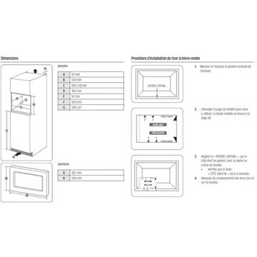 Micro ondes encastrable SAMSUNG MS22T8254AB/E5 – Image 9