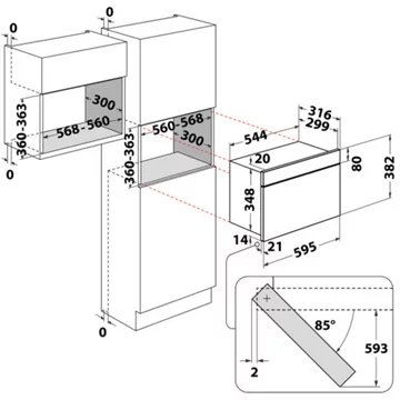 Micro ondes encastrable WHIRLPOOL MBNA990B - Image 10