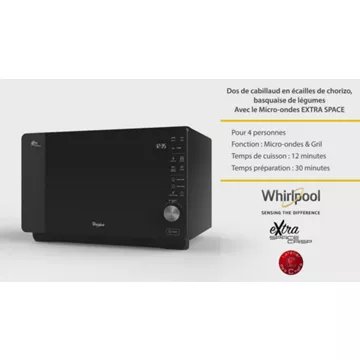 Micro ondes grill WHIRLPOOL MWF421SL ExtraSpace - Image 18