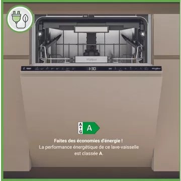 Lave vaisselle encastrable WHIRLPOOL W7IHF60TUS MaxiSpace – Image 3