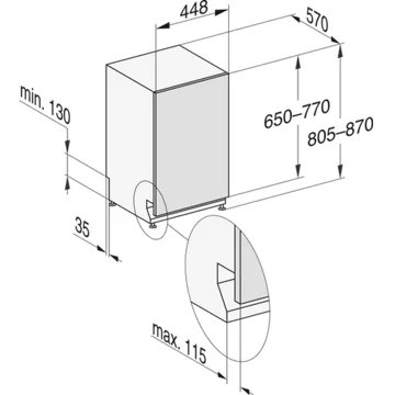 Lave vaisselle encastrable MIELE G 5590 SCVi SL - Image 13