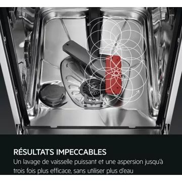 Lave vaisselle 60 cm AEG FFB83717PM SprayZone – Image 3