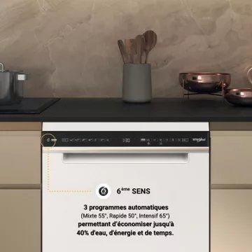 Lave vaisselle 60 cm WHIRLPOOL W7FHS41 MaxiSpace - Image 10