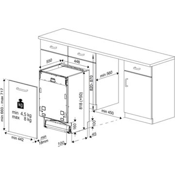 Lave vaisselle encastrable BEKO BDIS38042Q - Image 9