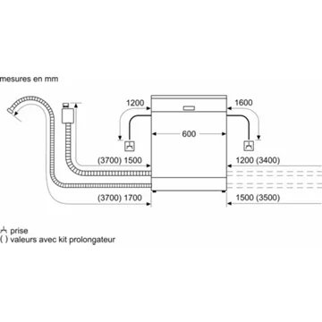 Lave vaisselle 60 cm SIEMENS SN23EI00ME VarioSpeed Plus - Image 10
